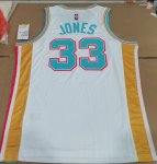 NBA 33 Jones Spurs 21-22 city 75th Anniversary Maillot